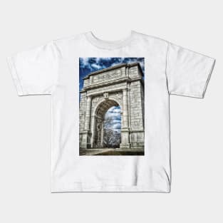 Valley Forge Memorial Arch Kids T-Shirt